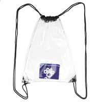 SEE THROUGH DRAWSTRING BACKPACK