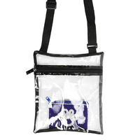 SEE THROUGH MESSENGER BAG